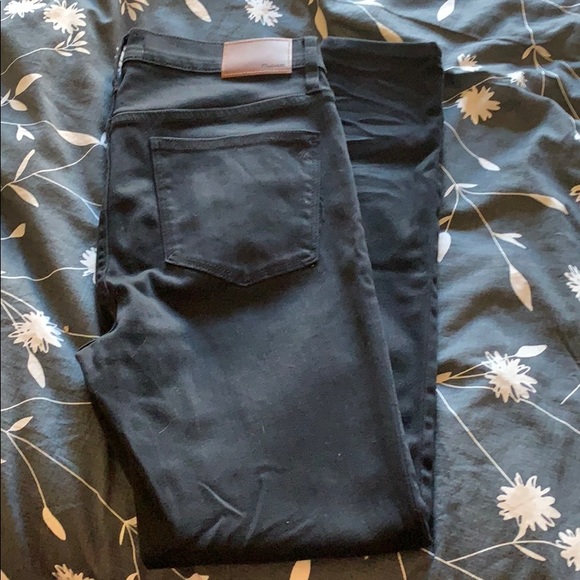 Madewell 9" Tencel Skinny Jeans in Lunar Wash - Picture 7 of 8